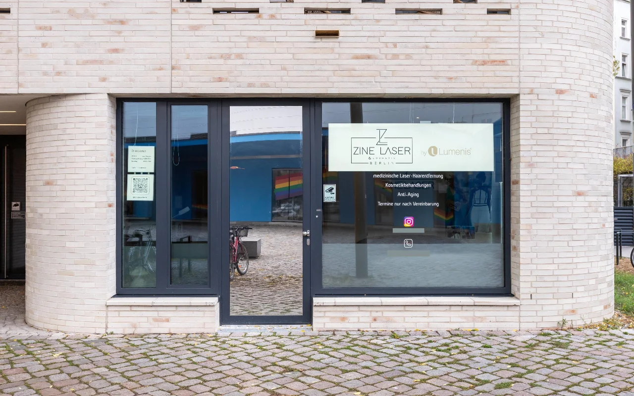 Außenansicht des Studios in Berlin